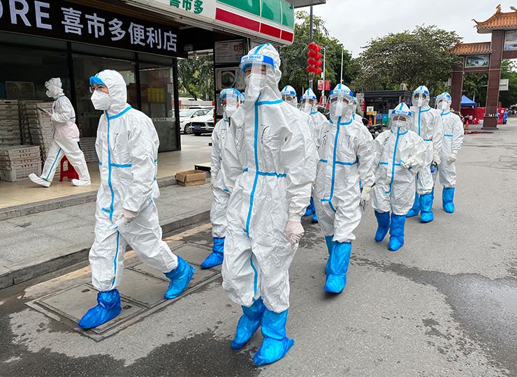 集团党员助力广州疫情封控区，筑牢抗疫“长城”